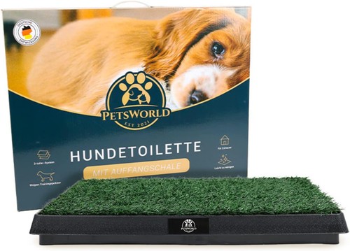 Hundetoilette kunstrasen 50x63 - hundetoilette,