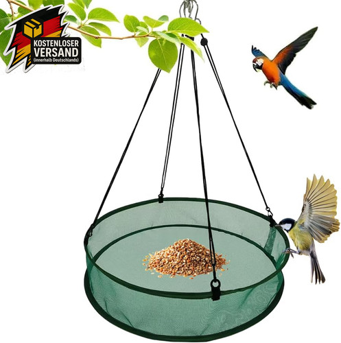Vogelfutter auffangschale mit - vogelfutter,